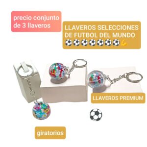 Precio conjunto de 3 llaveros