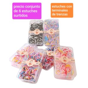 Precio conjunto de 6 estuches surtidos