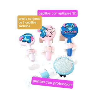 Precio conjunto de 3 cepillos surtidos