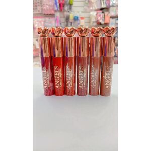 6  unidades de LABIAL LIQUIDO matte  4ANGELS
SURTIDOS SIN ELECCIÓN de colores