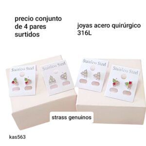 Kas 563.precio conjunto de 4 pares surtidos