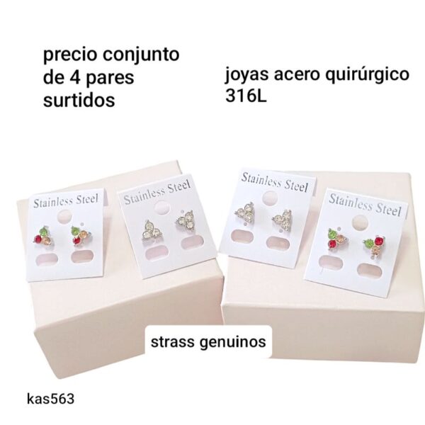 Kas 563.precio conjunto de 4 pares surtidos