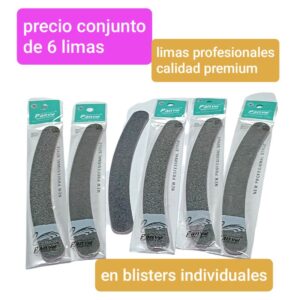 Precio conjunto de 6 limas