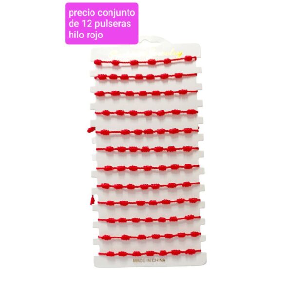 Precio conjunto de 12 pulseras