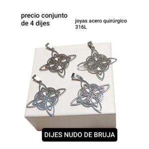 Precio conjunto de 4 dijes