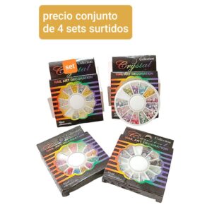 Precio conjunto de 4 sets surtidos