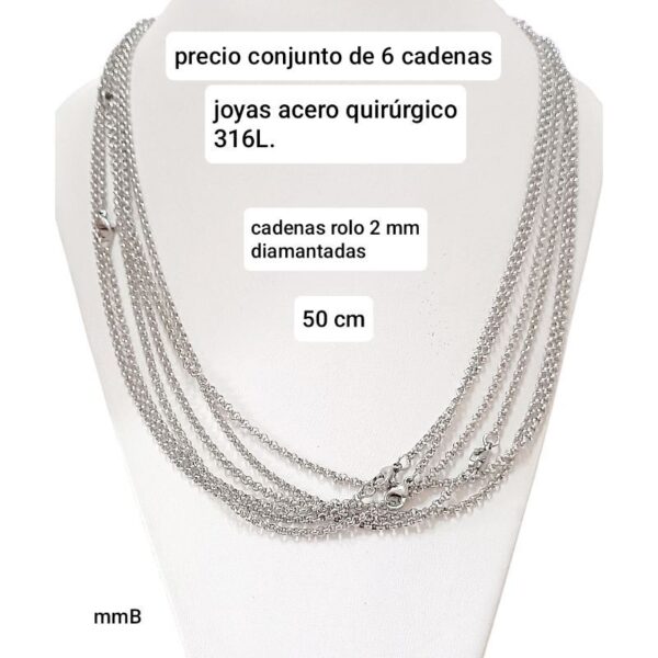 MmB.precio conjunto de 6 cadenas