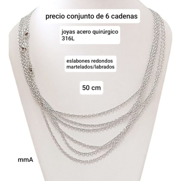 MmA .precio conjunto de 6 cadenas