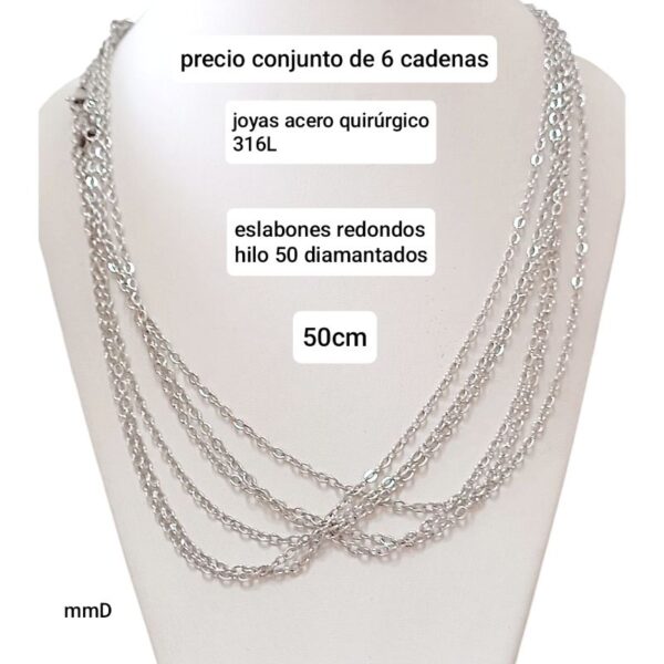 MmD.precio conjunto de 6 cadenas