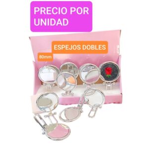 Espejos dobles .precio por unidad