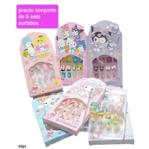 95H.Precio conjunto de 6 sets surtidos