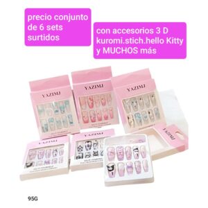 95G.precio conjunto de 6 sets surtidos