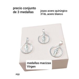 Precio conjunto de 3 medallas