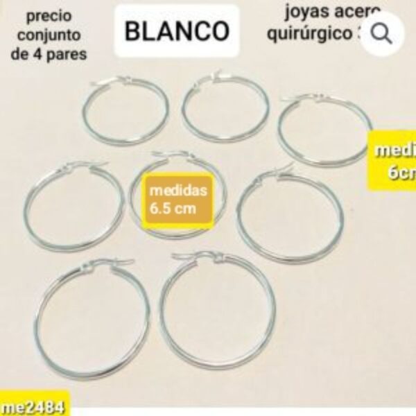 Me2484.precio conjunto de 4 pares
