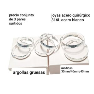 Me2821.precio conjunto de 3 pares surtidos