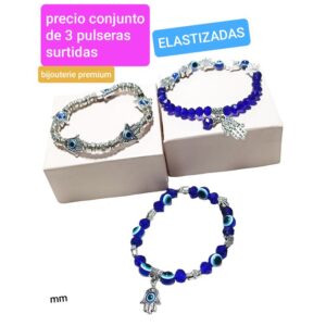 Precio conjunto de 3 pulseras surtidas