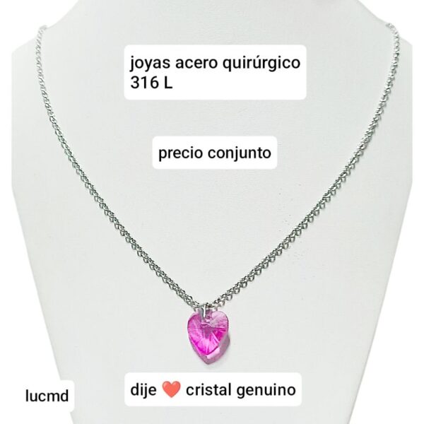 Conjunto ❤️ facetado