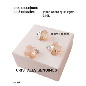 Precio conjunto de 3 cristales