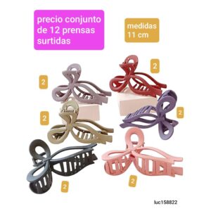 Luc158822.precio conjunto de 12 prensas surtidas