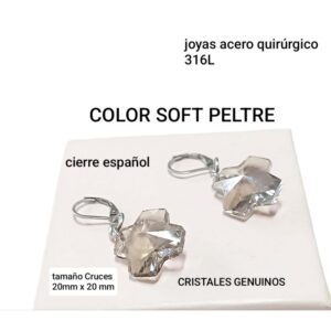 Aros cristales genuinos