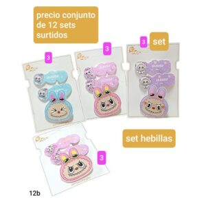 Precio conjunto de 12 sets surtidos