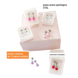 Precio conjunto de12 pares surtidos