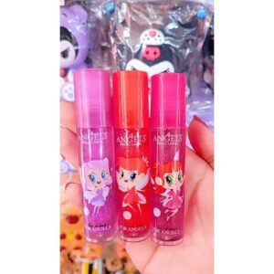 3 unidades de BRILLO LABIAL BOLITA 4angels ( surtidos)