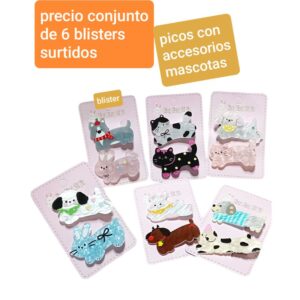 Precio conjunto de 6 blisters surtidos