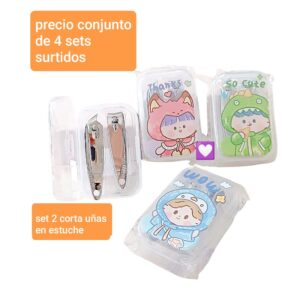 Precio conjunto de 4 sets surtidos