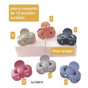 Luc168818.precio conjunto de 12 broches surtidos
