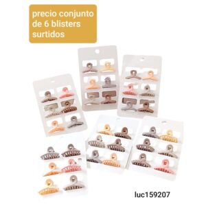 Luc159207.precio conjunto de 6 blisters.surtidos