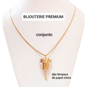 Conjunto bijou dorado