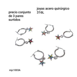 Mjc1003A.precio. Conjunto de 3 pares surtidos
