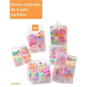 Precio conjunto de 6 sets surtidos