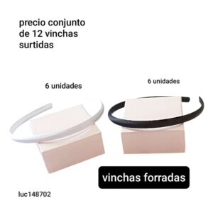 Luc148702 precio conjunto de 12 vinchas surtidas