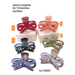 Luc 158803..precio conjunto de 12 broches surtidos