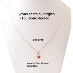 Conjunto con vaquita San Antonio