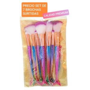 Precio conjunto de 7 brochas surtidas