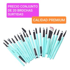 Precio conjunto de 20 brochas surtidas