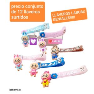 Joshem 5.8.precio conjunto de 12 llaveros surtidos