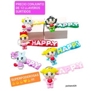 Joshem429.precio conjunto de 12 llaveros surtidos