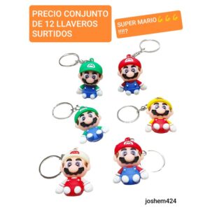 Joshem 424.precio conjunto de 12 llaveros surtidos