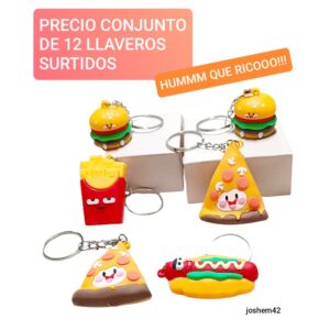 Joshem 42.precio conjunto de 12 llaveros surtidos