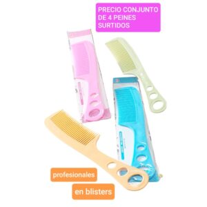 PRECIO 4 peines surtidos