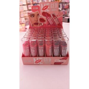 caja cerrada por 36 unidades de labial matte
