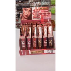 caja cerrada por 24 unidades de labial matte
