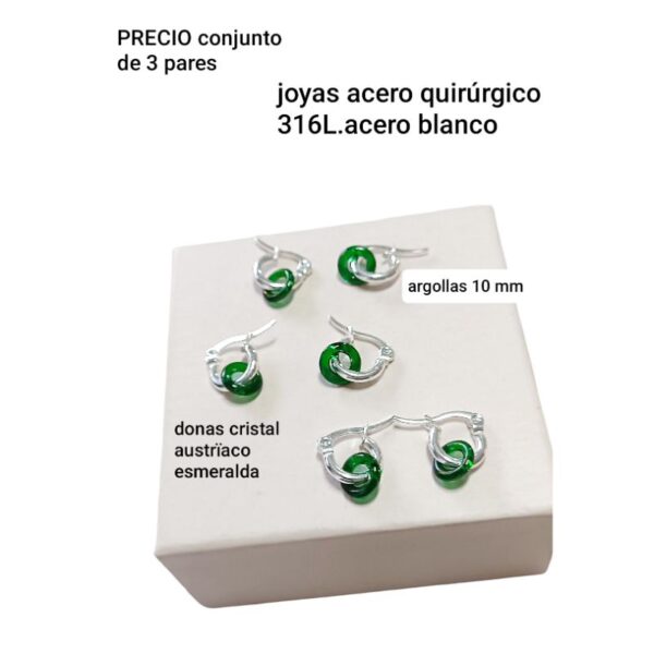 PRECIO conjunto de 3 pares