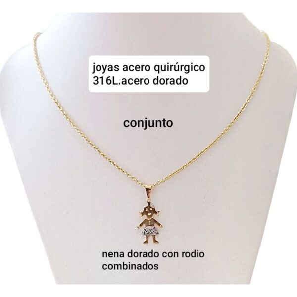 Conjunto 2 colores nena