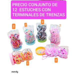 PRECIO conjunto de 12 estuches surtidos