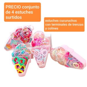 Mm precio conjunto de 4 estuches surtidos